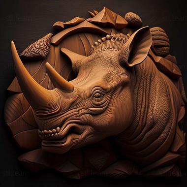 3D модель Rhinonyssus kadrae (STL)